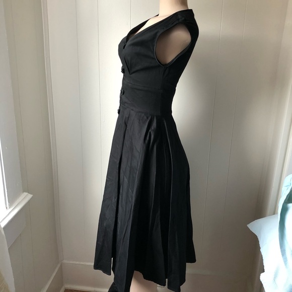 Beautiful Black fit and flare dress - Picture 3 of 7